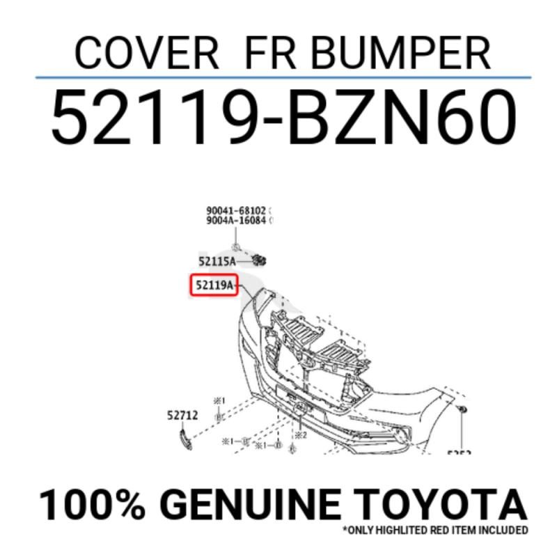 Bumper Assembly Front - 52119BZN60